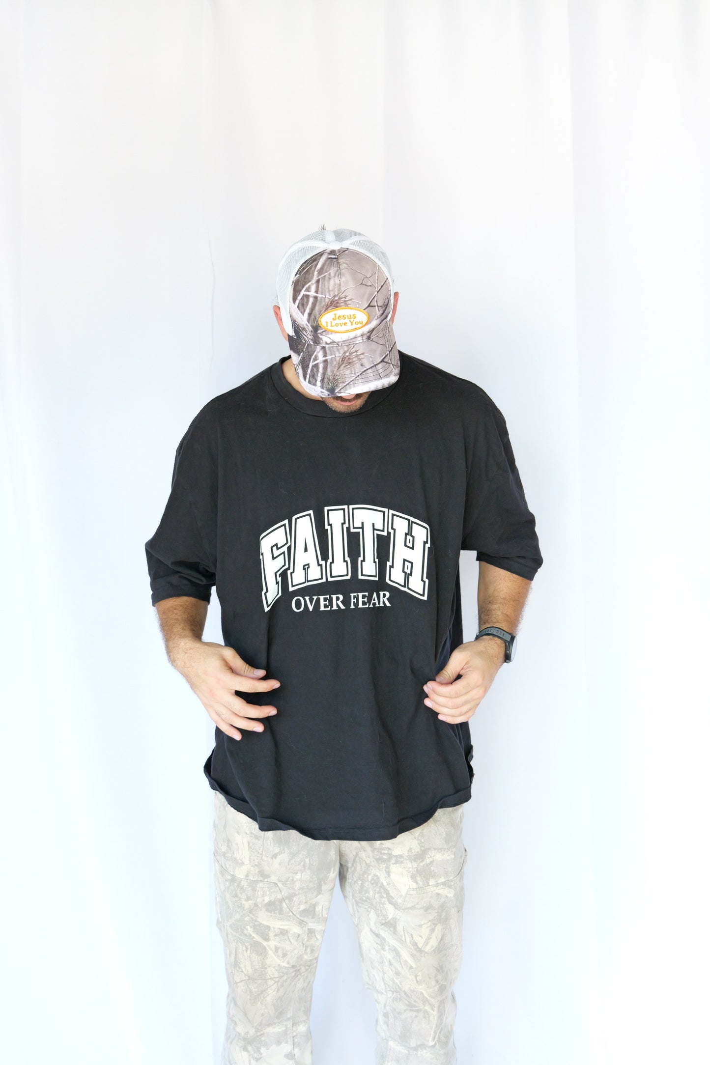 Jesus I Love You trucker hat