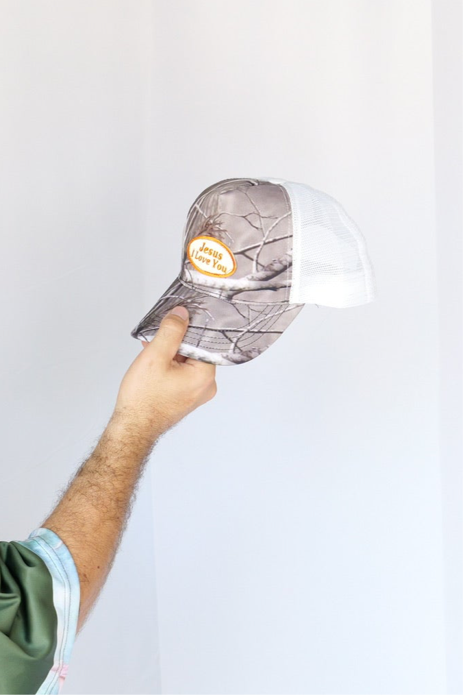 Jesus I Love You trucker hat