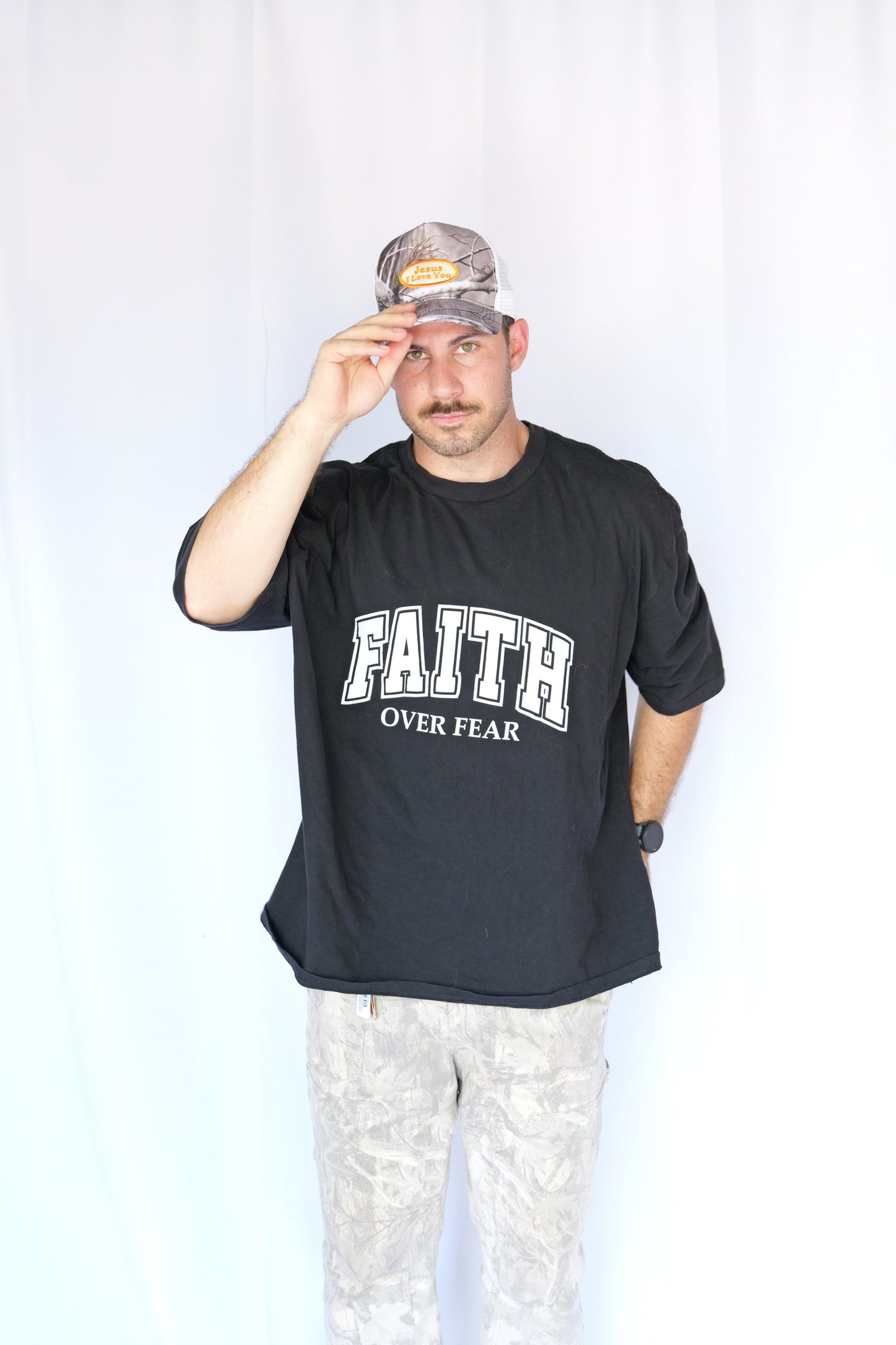 Jesus I Love You trucker hat